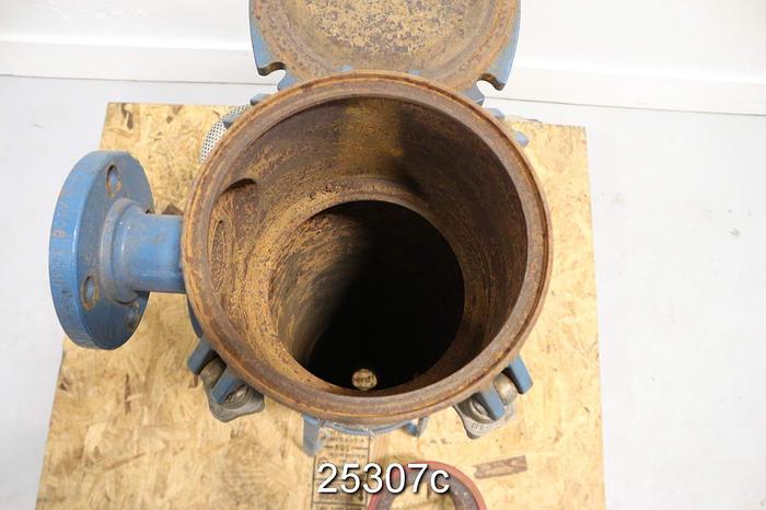 Used Ronningen Petter SE Series Fabri Basket Filter Filter, 150 Psi At 220 Degrees F Max, Allowable Working Pressure, 2" Inlet Flange, 2" Outlet Flange, #25307
