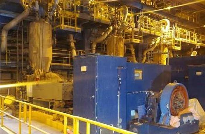 Used Hymac Sunds Refiner, with Plug Screw Feeder #44565