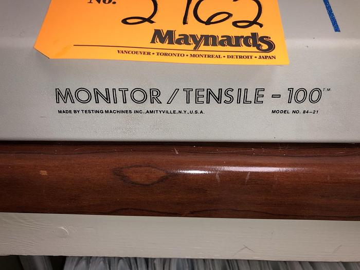 Used TMI 84-21 MONITOR/TENSILE 100