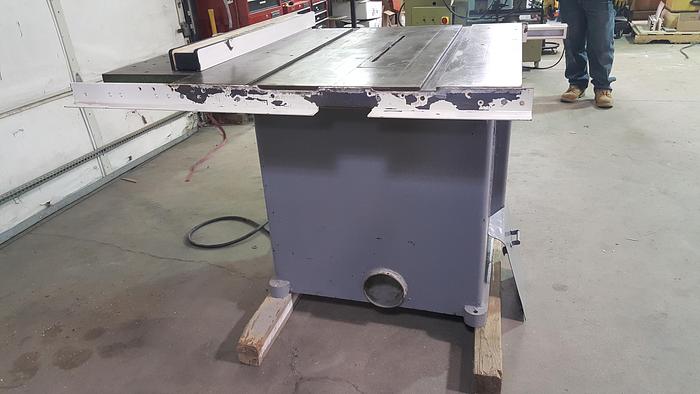 Used Tannewitz Model U Table Saw