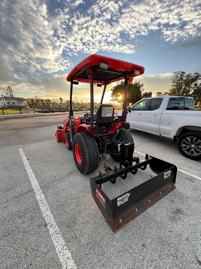 Turf Tractor-Loader-Backhoe