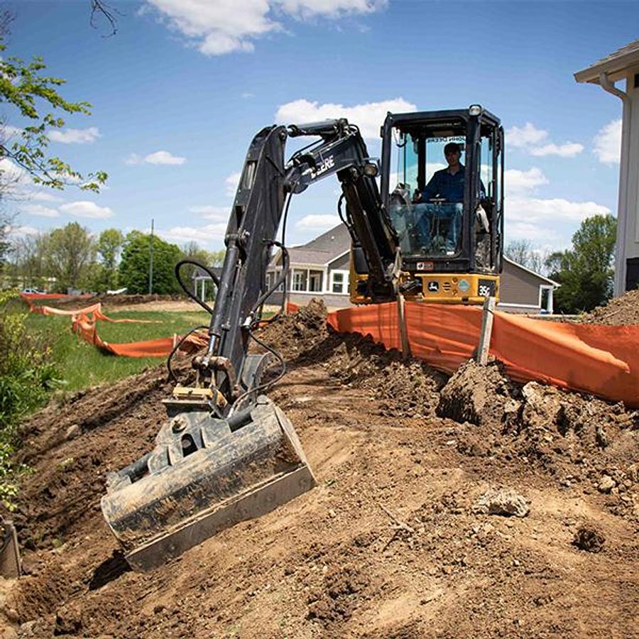 Used 48” Tilt Ditching / Grading Bucket