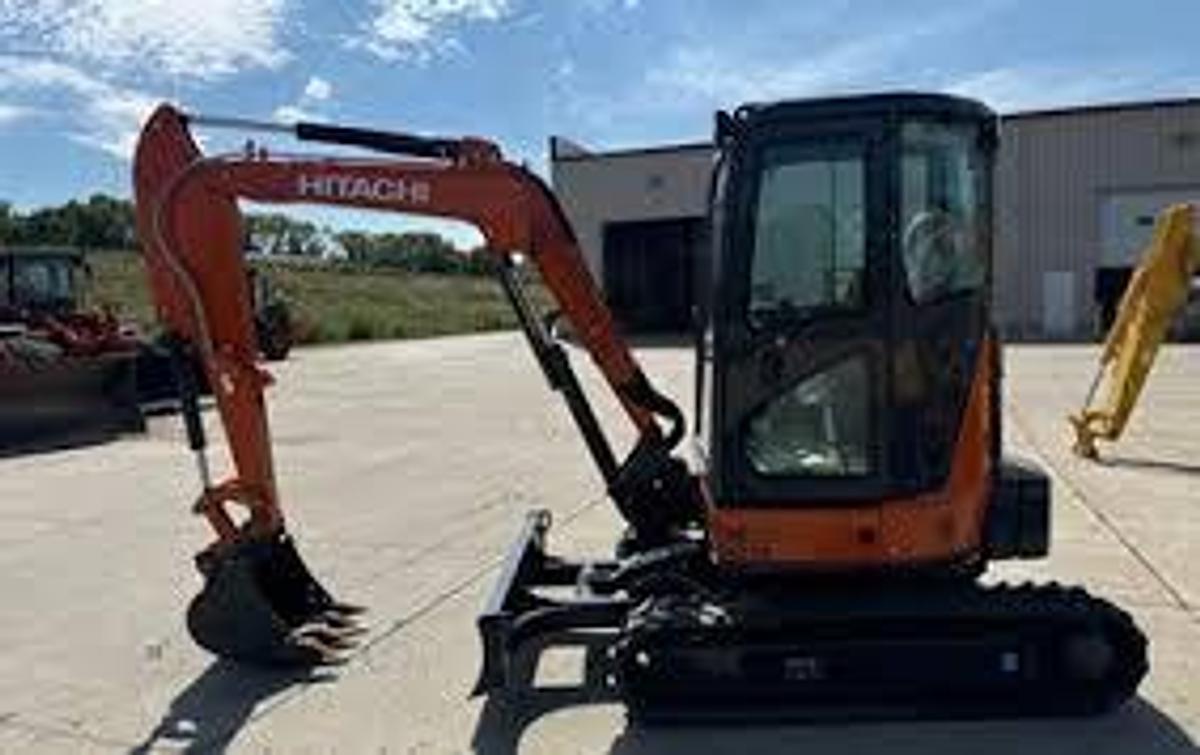 Used Hitachi ZX35U-5N – 8K Mini Excavator (Cab) 