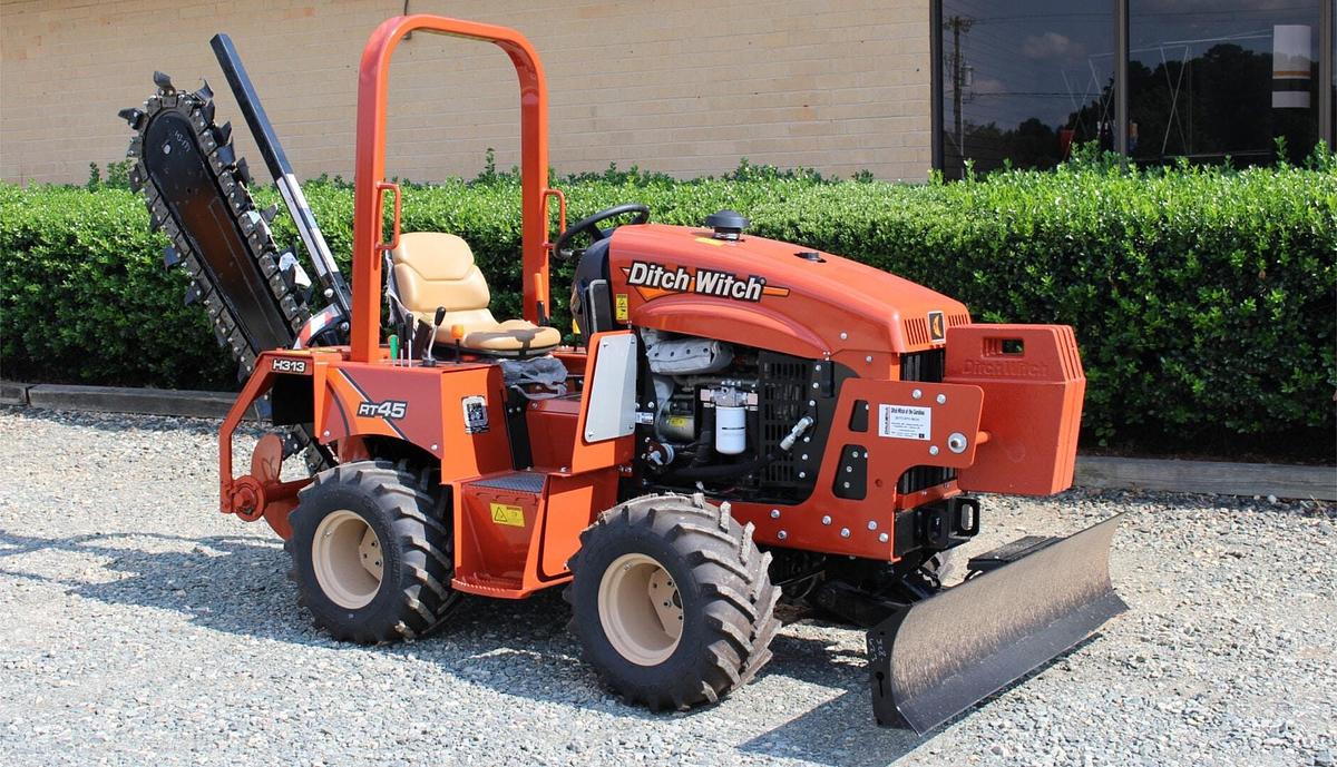 Used Ditch Witch RT45 Ride‑On Trencher