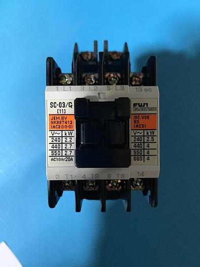 Used Fuji Magnetic Contactor Sc 03 G For Sale At Tara Semiconductor