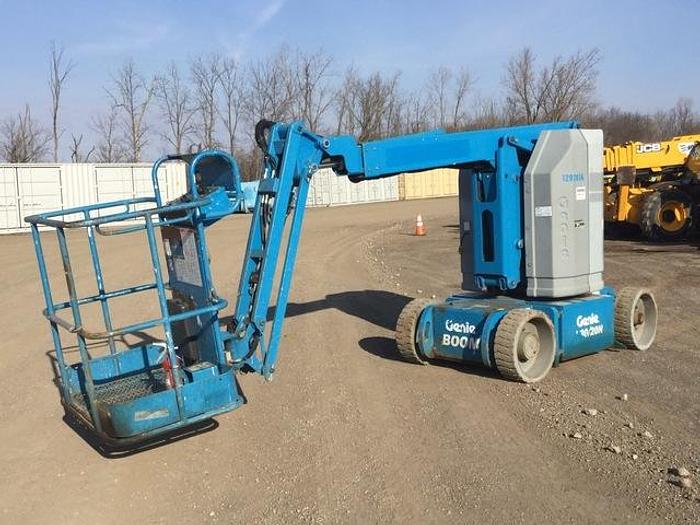 Used 2011 Genie Z30/20N DC Articulating Boom Lift,2WD