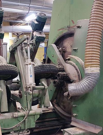 Used Log Rounding machine Mecamat Finland