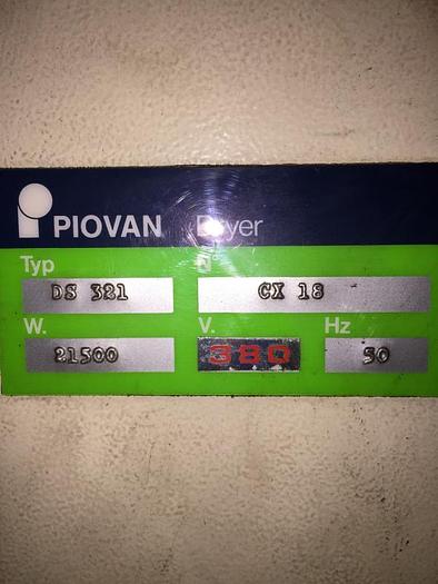 Usato DEUMIDIFICATORE PIOVAN CON 4 TRAMOGGIE