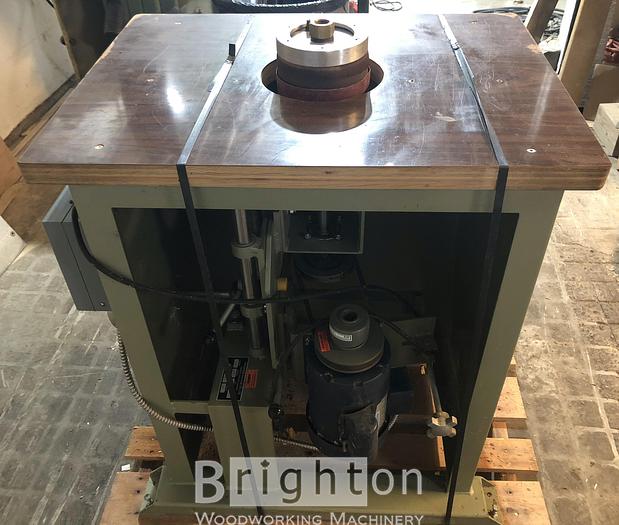 Used 1996 Leeson P-300 virtical spindle sander with Pneumatic sanding head