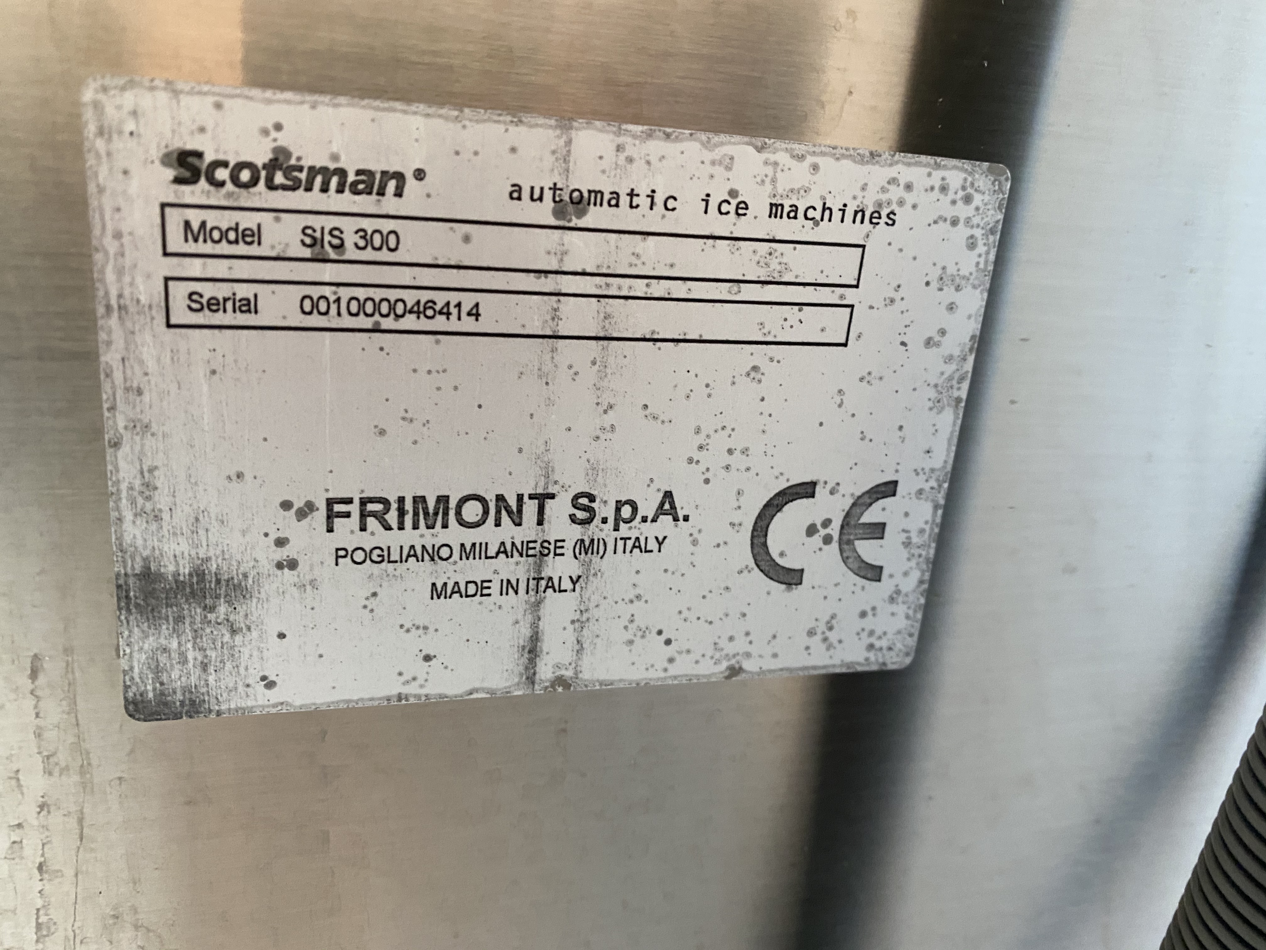 Begagnad Ismaskin – Krossat is – 137kg/dygn #1109