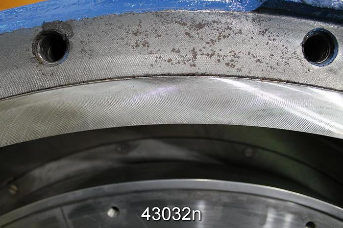 Refurbished Beloit DD4600 Disc Refiner, 42/46", With Splined Rotor #43032