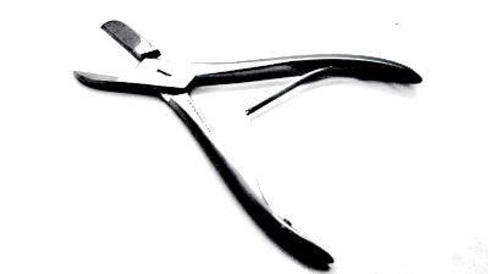 Used Forceps Bone Cutting Liston Straight 150mm (6in)