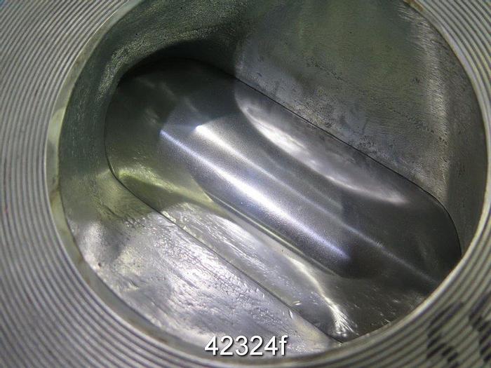 Used 6" Refurbished Dezurik Basis Weight Valve/PVC #42324