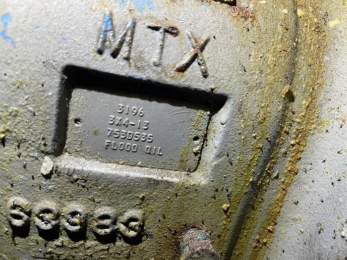 Used GOULDS 3196MTX  3 X 4-13 CENTRIFUGAL PUMP 30 HP MOTOR