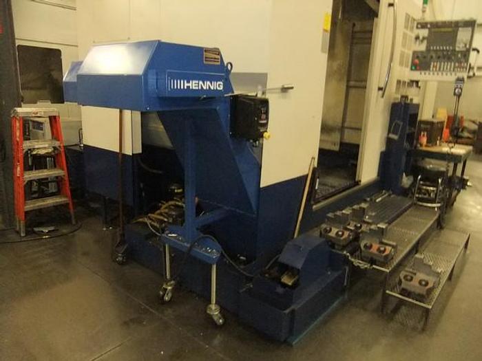 Used 2014 Honor Seiki VL-125C Double Column Vertical Turning Center