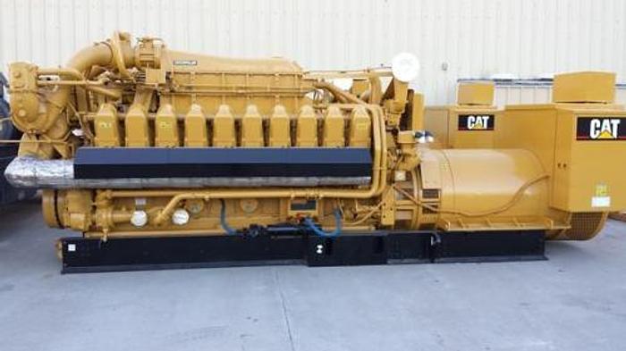 1.97 MW 2012 New Caterpillar G3520C Natural Gas Generator