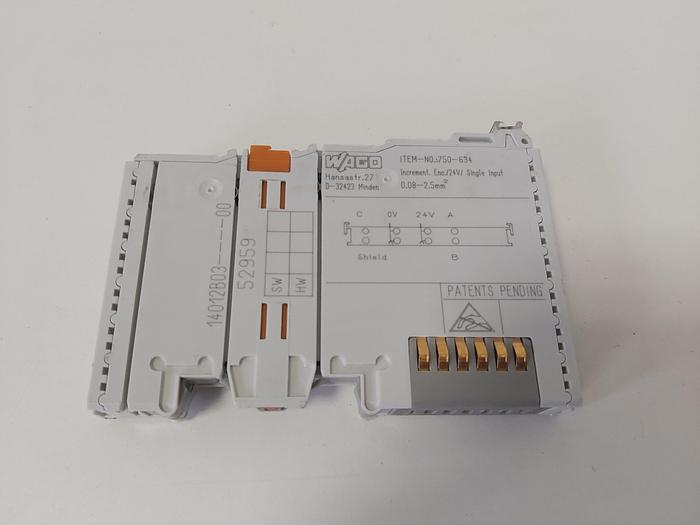 Gebraucht Inkremental-Encoder-Schnittstelle, 750-634, Wago gebraucht-Top