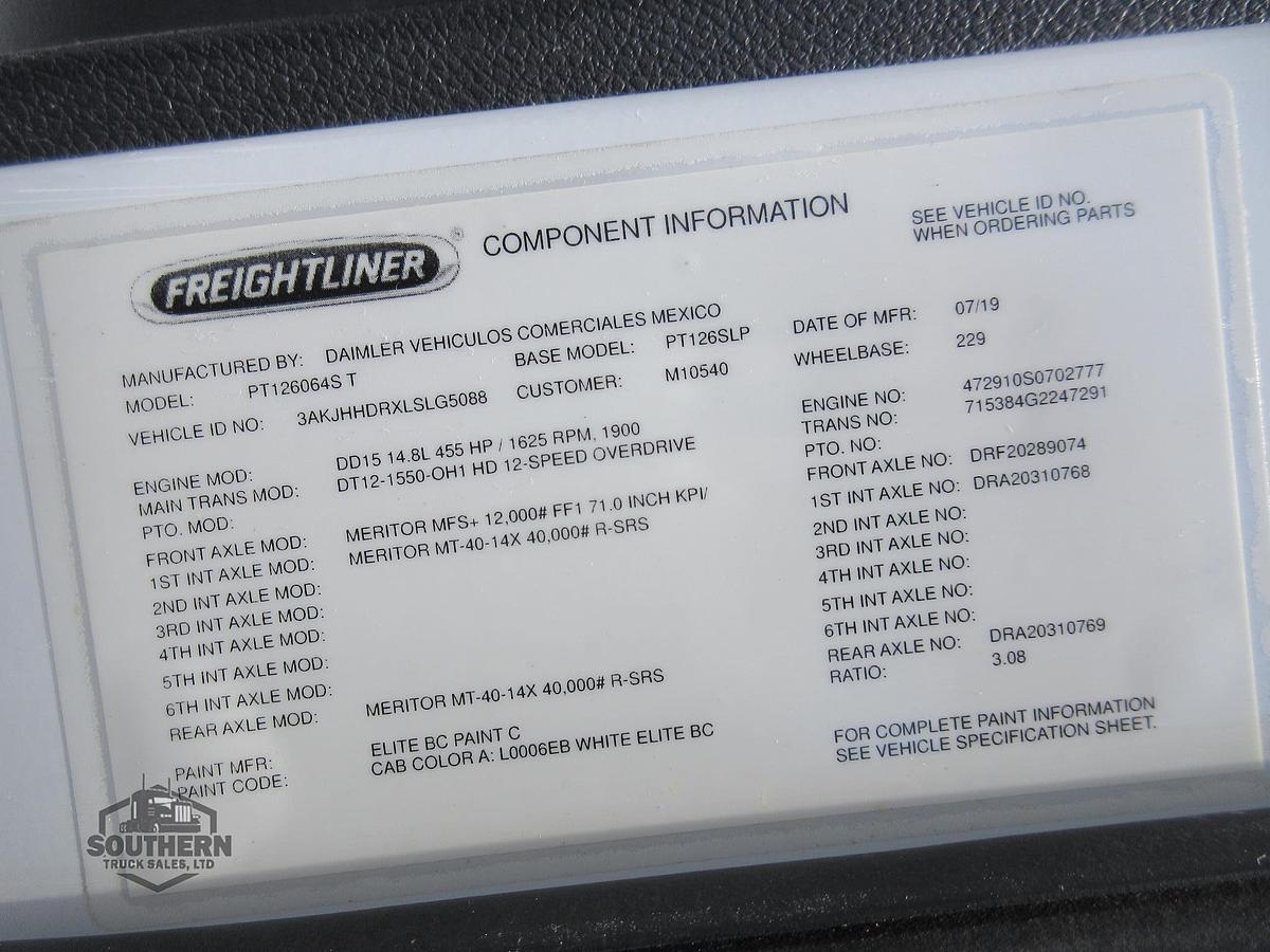 Used 2020 FREIGHTLINER CASCADIA 126