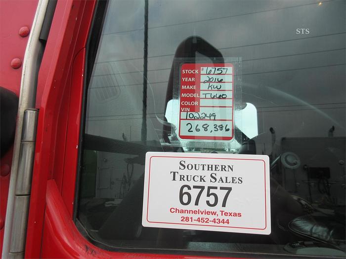 Used 2016 KENWORTH T660