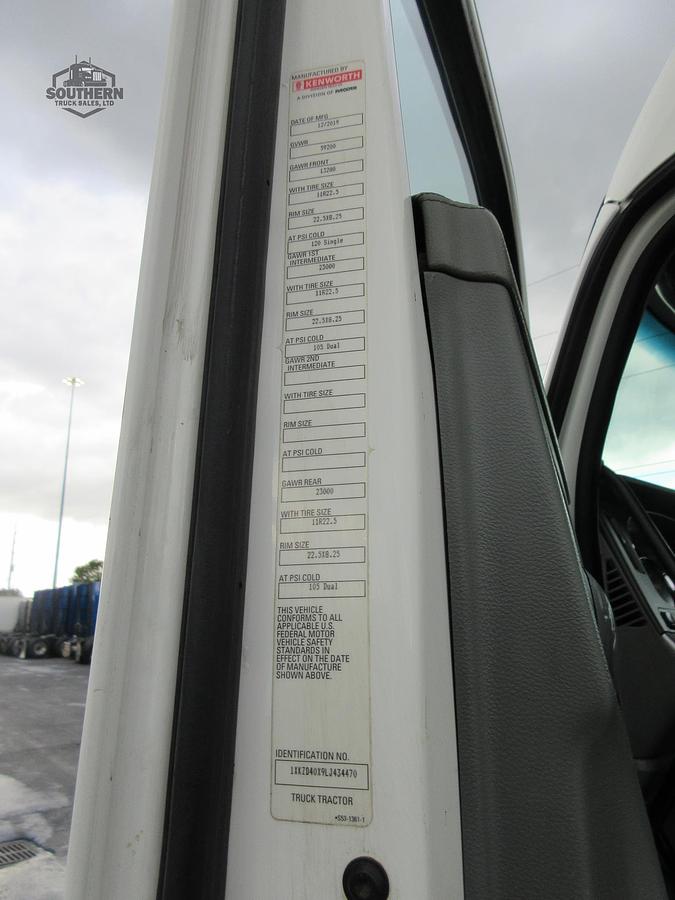 Used 2020 KENWORTH T880