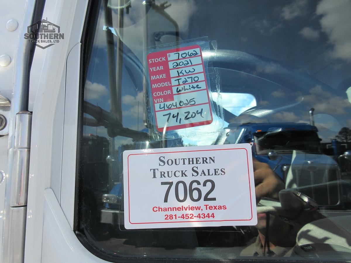 Used 2021 KENWORTH T270