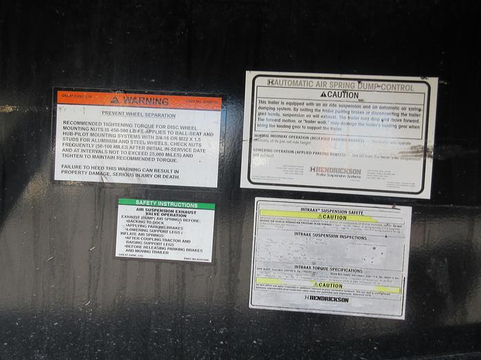 Used 2019 GREAT DANE 53 CAL LEGAL REAR SLIDE