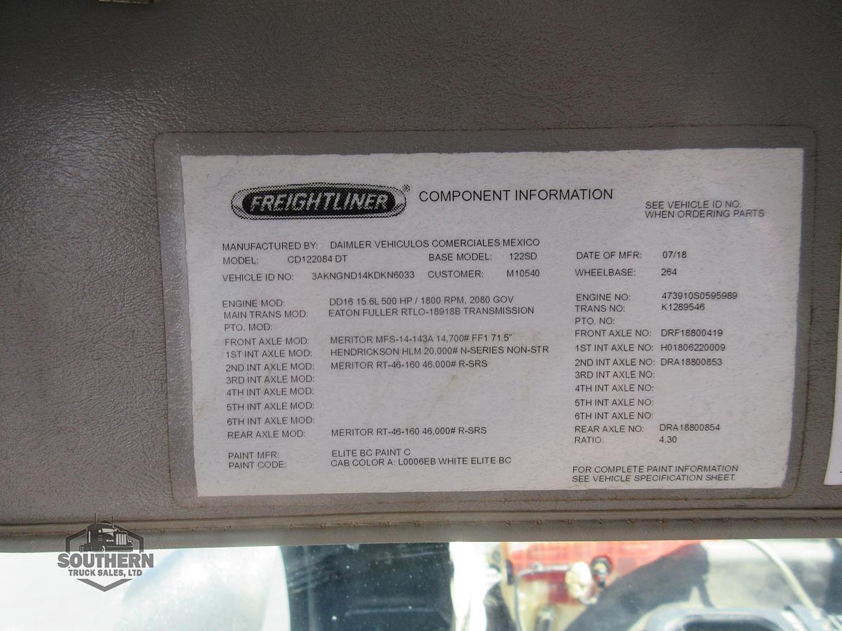 Used 2019 FREIGHTLINER CORONADO 122 SD