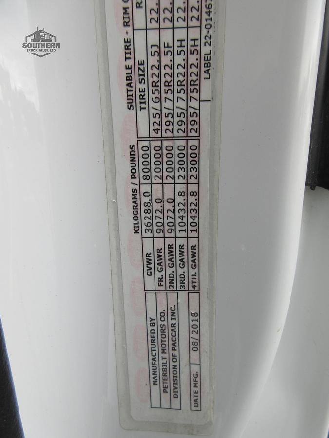 Used 2019 PETERBILT 567