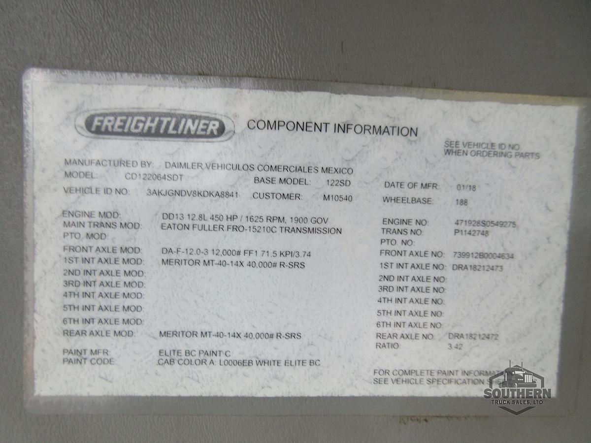 Used 2019 FREIGHTLINER CORONADO 122 SD