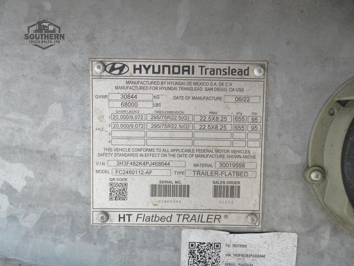 Used 2023 HYUNDAI 48 ft x 102 in