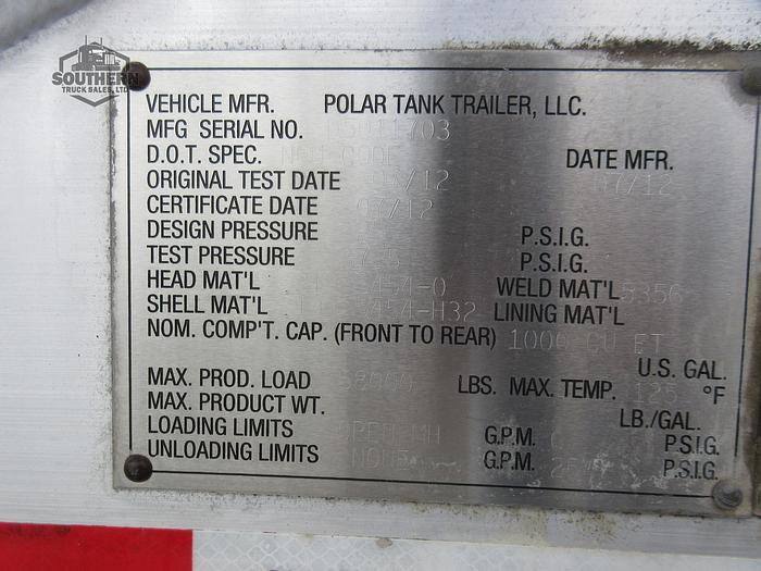 Used 2013 POLAR 41 ft