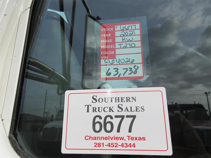Used 2021 KENWORTH T270