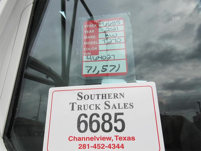 Used 2021 KENWORTH T270
