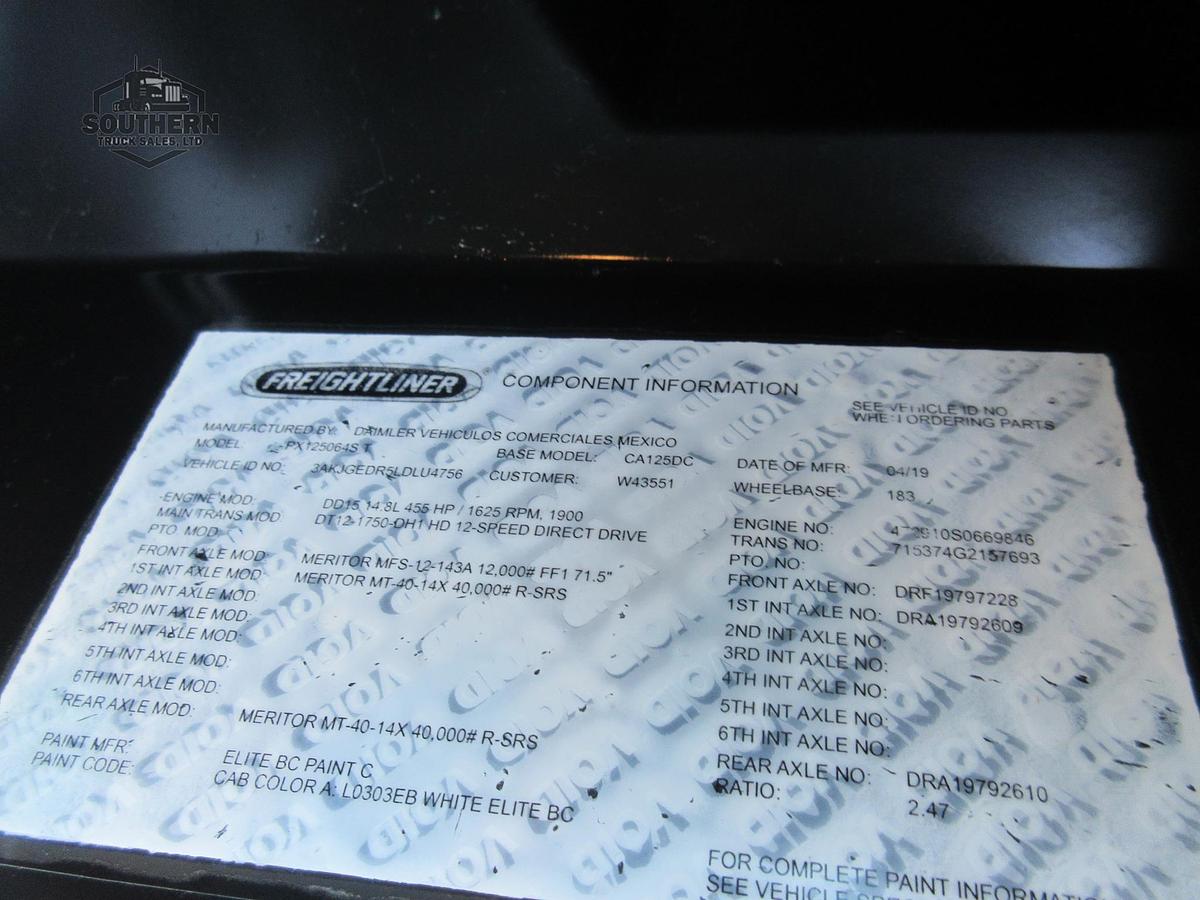 Used 2020 FREIGHTLINER CASCADIA 125