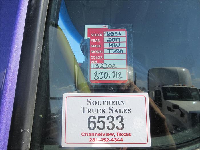 Used 2017 KENWORTH T680
