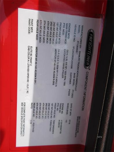 Used 2019 FREIGHTLINER CASCADIA 126