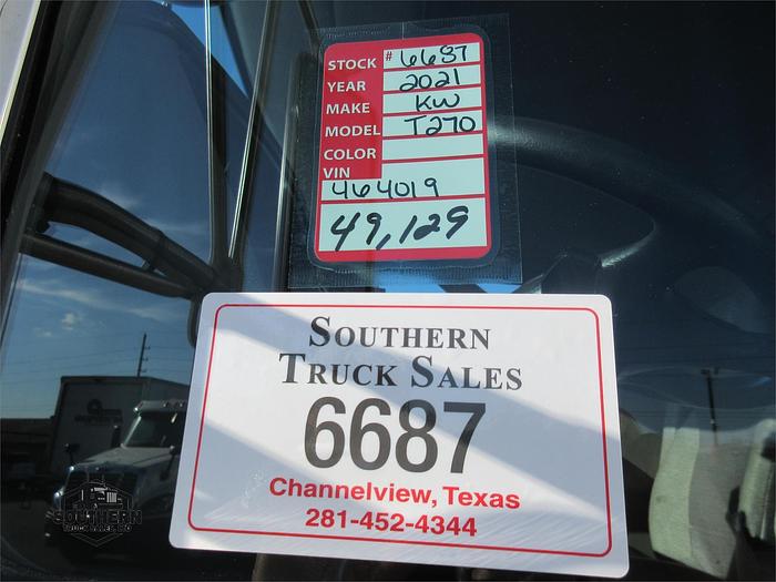 Used 2021 KENWORTH T270