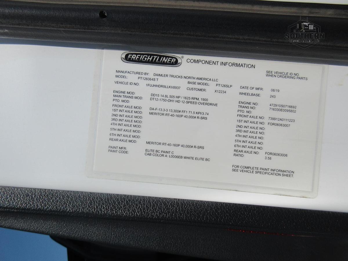 Used 2020 FREIGHTLINER CASCADIA 126