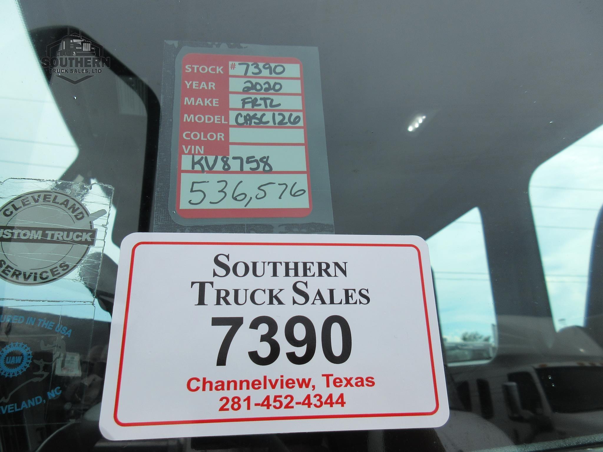 Used 2020 FREIGHTLINER CASCADIA 126