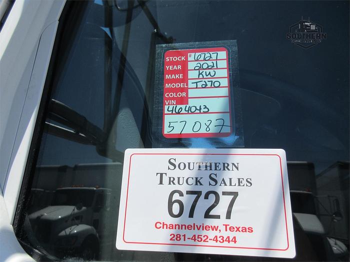 Used 2021 KENWORTH T270