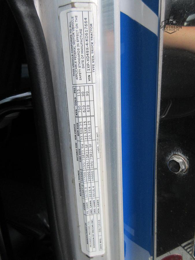 Used 2019 PETERBILT 389