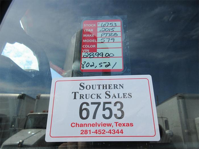 Used 2015 PETERBILT 579