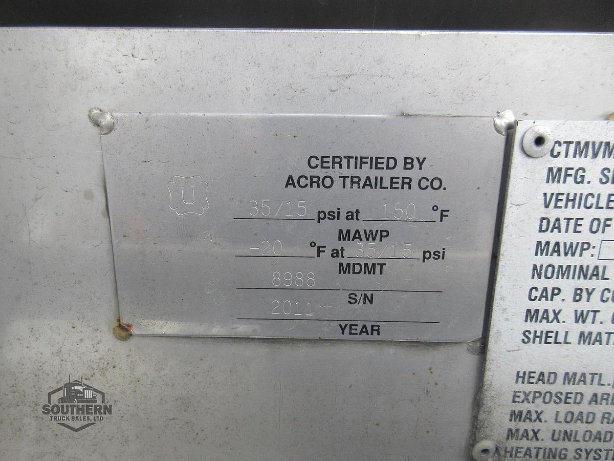 Used 2012 ACRO 5,000 gal