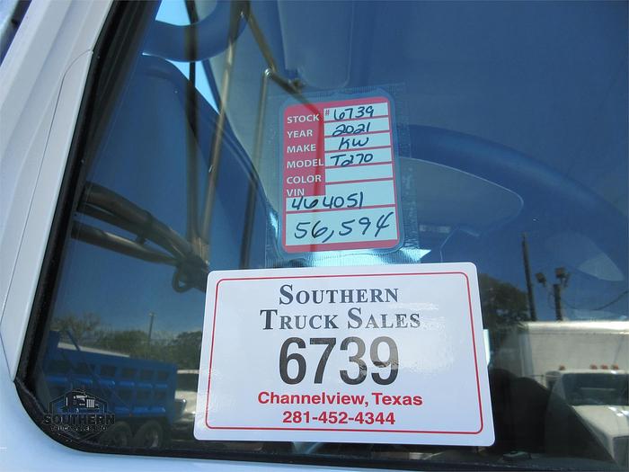 Used 2021 KENWORTH T270