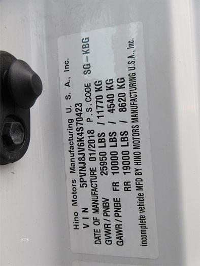 Used 2019 HINO 268