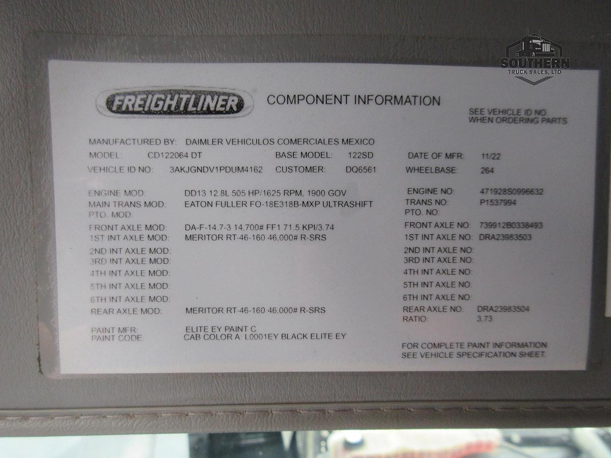 Used 2023 FREIGHTLINER CORONADO 122 SD