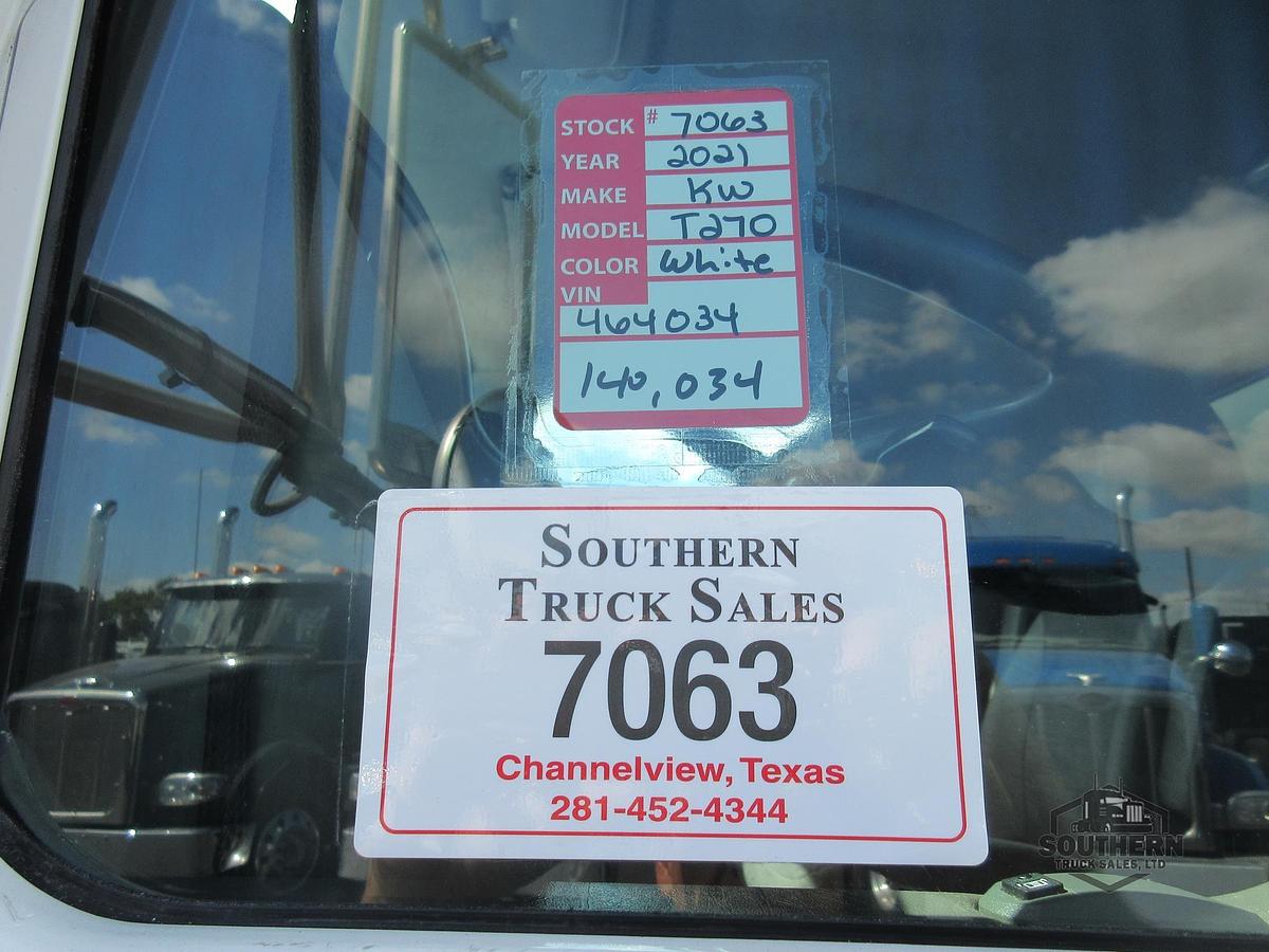 Used 2021 KENWORTH T270
