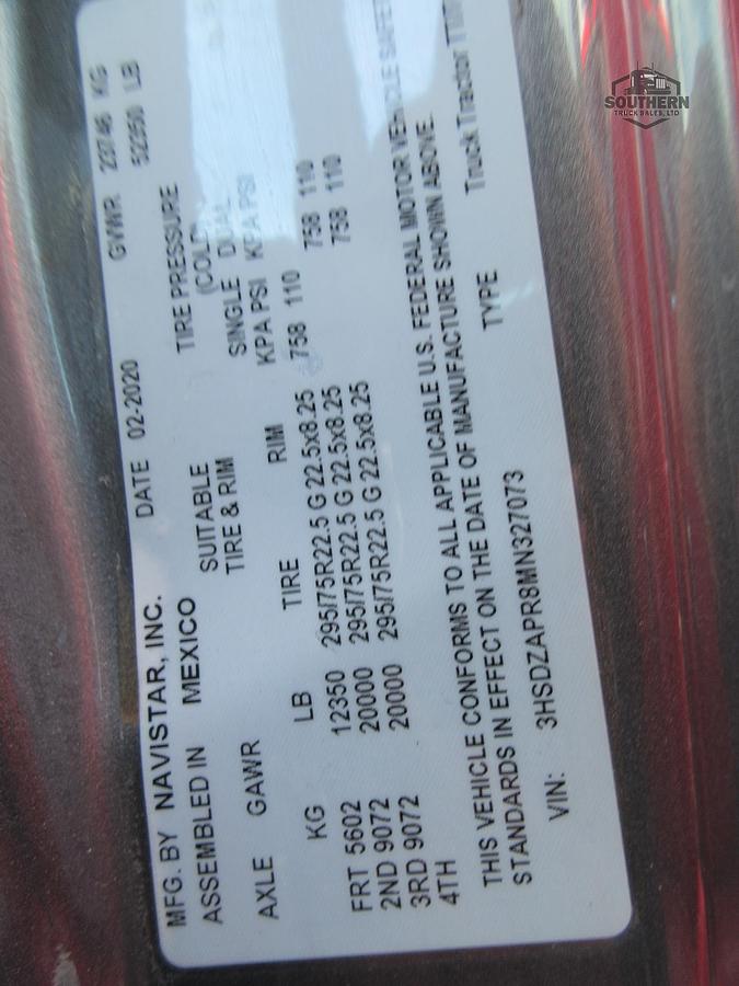 Used 2021 INTERNATIONAL LT