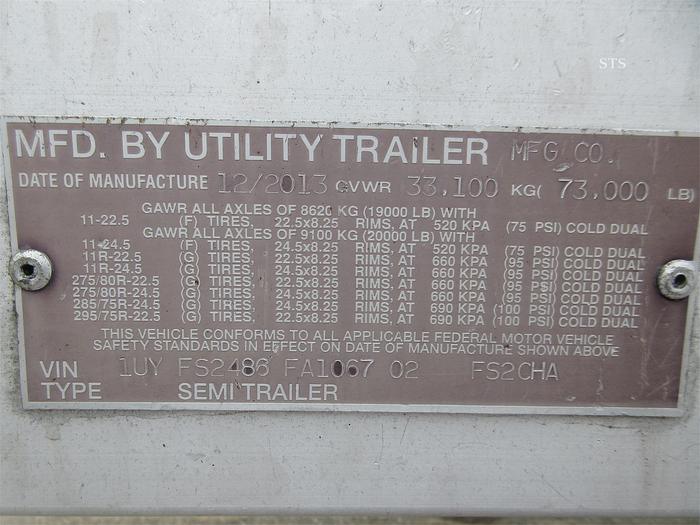 Used 2015 UTILITY FB