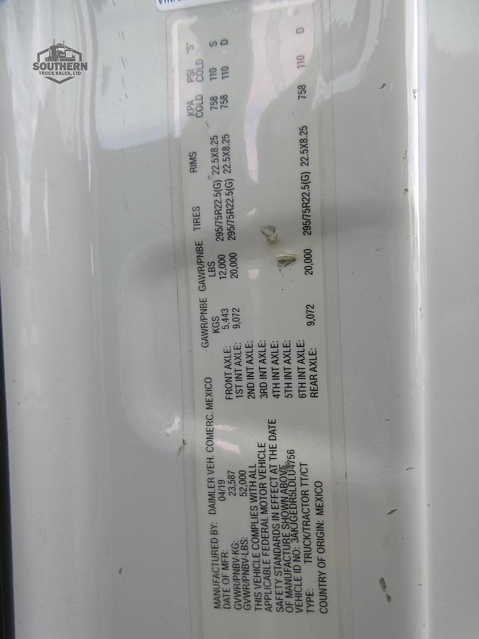 Used 2020 FREIGHTLINER CASCADIA 125